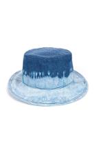Moda Operandi Alberta Ferretti Oceanic Tie-dye Denim Cotton Bucket Hat