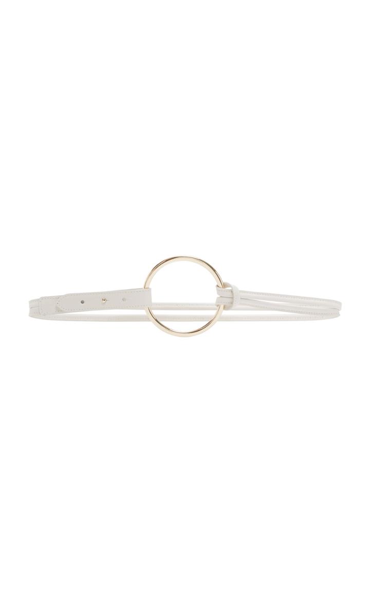 Maison Boinet M'o Exclusive Double Strap Ring Leather Belt