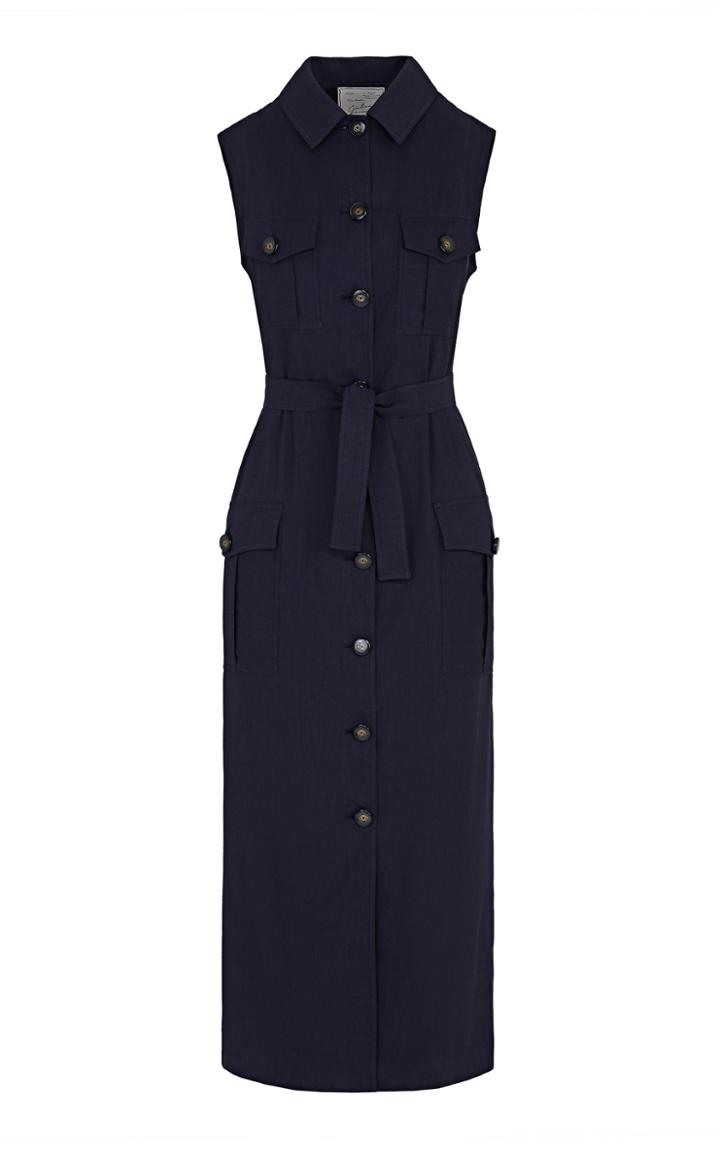 Moda Operandi Giuliva Heritage The Mary Angel Wool-cotton Blend Dress
