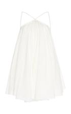 Jacquemus Belluno Pleated Cotton-blend Dress