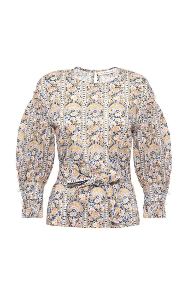 Anna Mason Electra Liberty Print Blouse