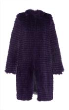 Moda Operandi Sally Lapointe Arctic Fox Long Duster Coat
