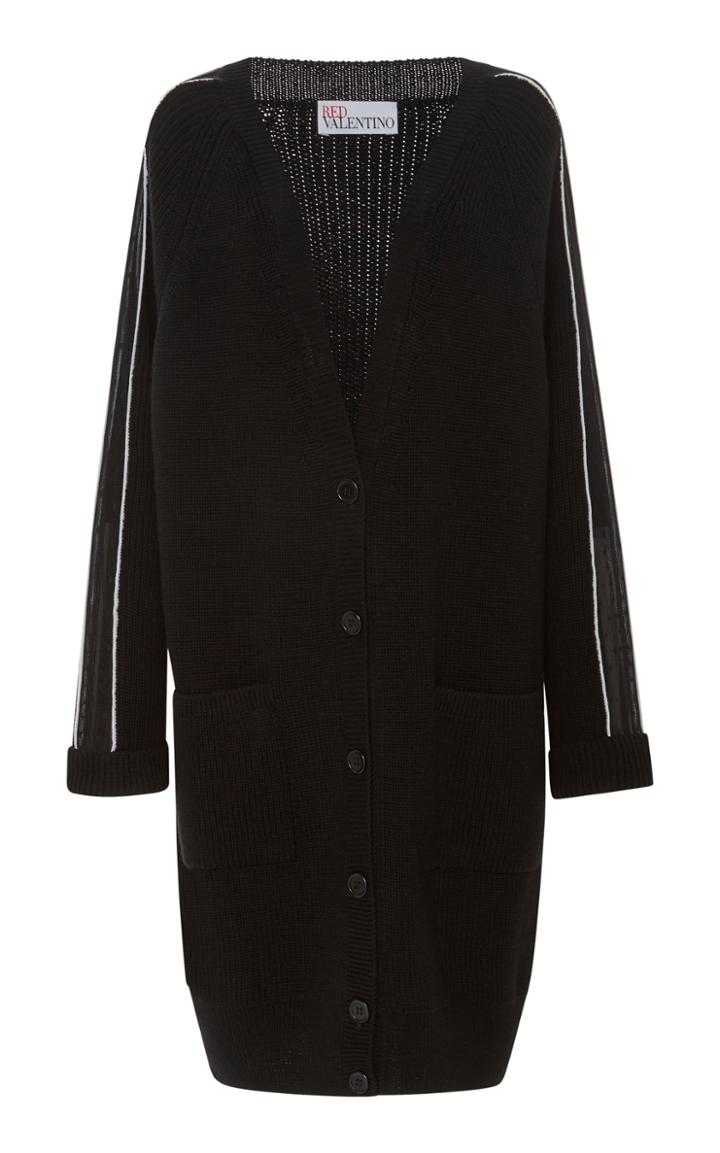 Red Valentino Oversized Cardigan