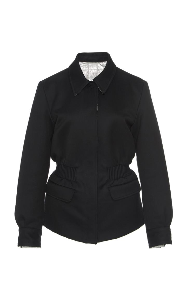 Off-white C/o Virgil Abloh Cotton Gathered Waist Jacket