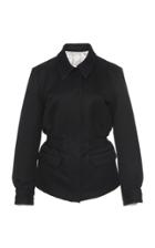 Off-white C/o Virgil Abloh Cotton Gathered Waist Jacket