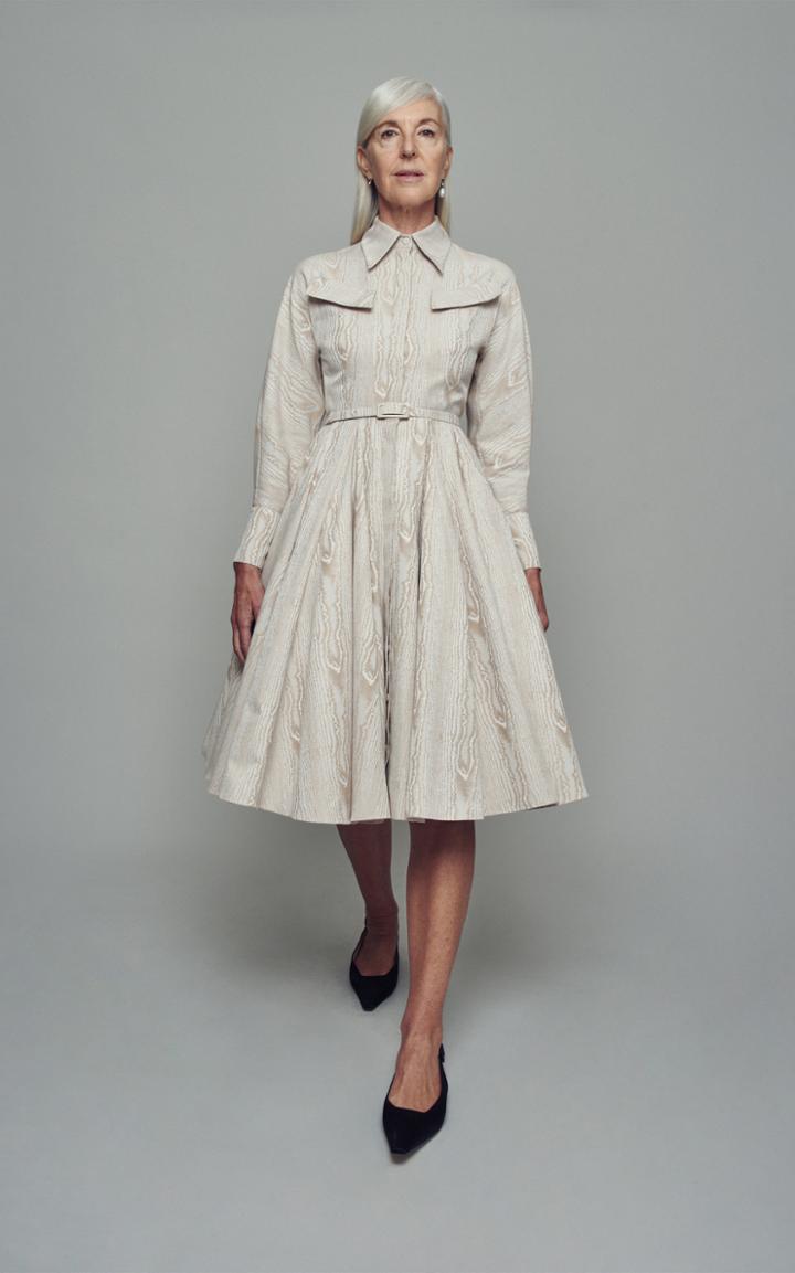 Moda Operandi Emilia Wickstead Charity Cotton-moir Dress