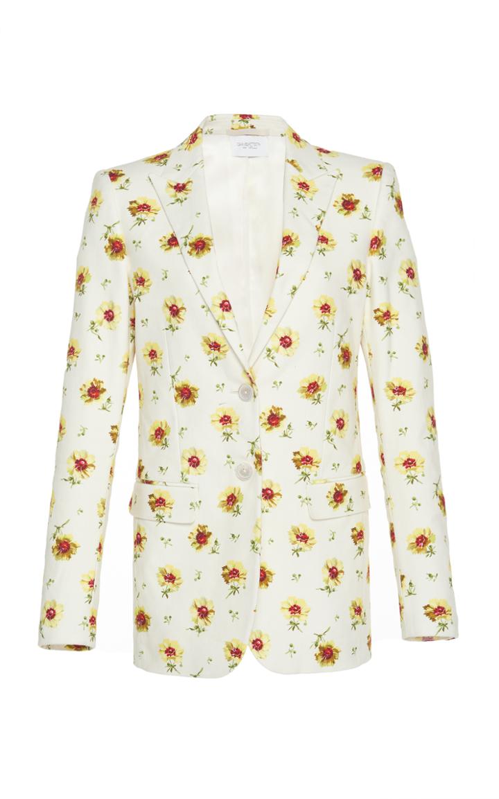 Giambattista Valli Floral Blazer
