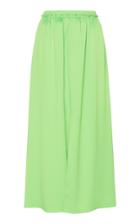 Maison Rabih Kayrouz Satin-effect Maxi Skirt