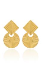 Jennifer Behr Giovanna Gold-tone Earrings