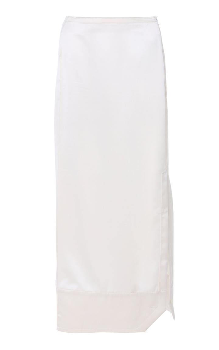 Bevza Side Slit Pencil Skirt