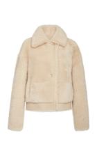 Common Leisure Iris Shearling Aviator Jacket