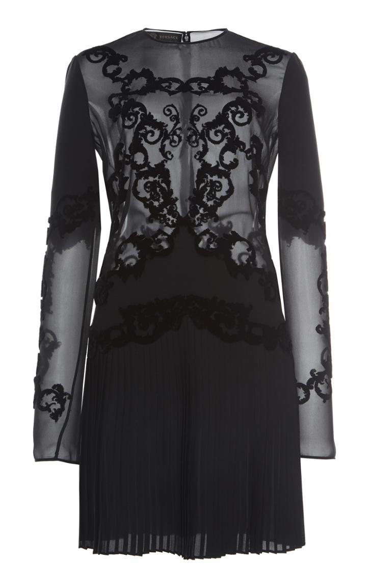 Versace Double Georgette Dress