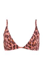 Stella Mccartney Animal-print Bikini Top