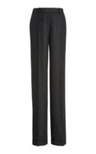 Moda Operandi Michael Kors Collection Kate Flannel Straight-leg Pants