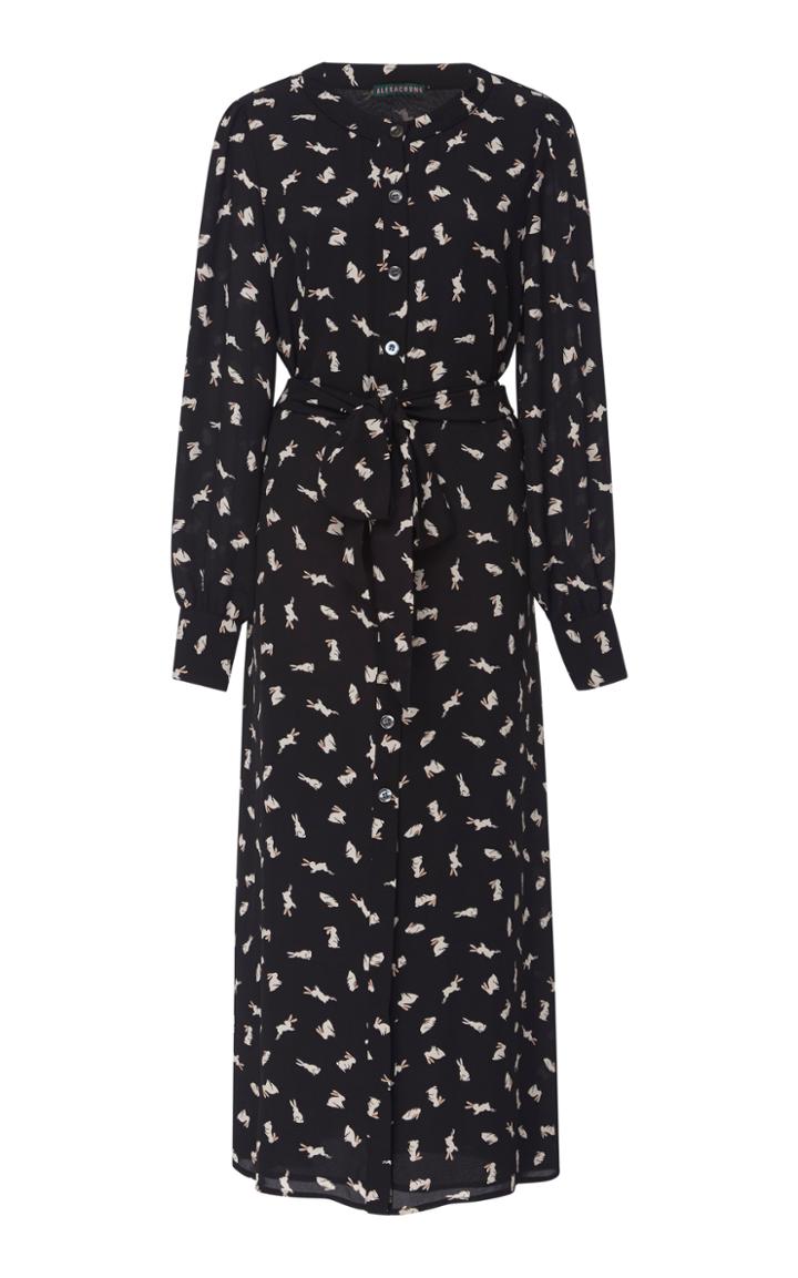 Alexachung Tie-waist Button-through Dress