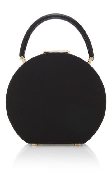 Buwood 14cm Black Leather Bumi Bag