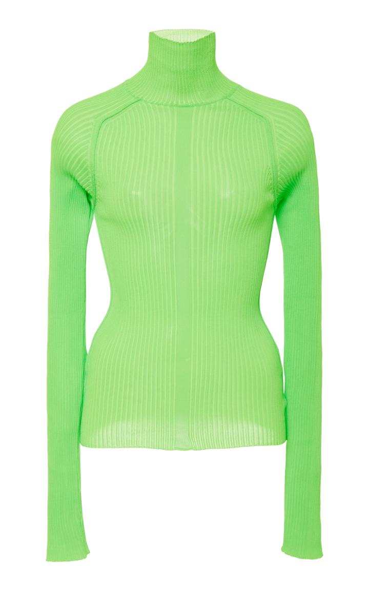 Acne Studios Komina Ribbed Turtleneck Sweater Size: Xs