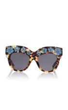 Erdem Tshell Blue Sunglasses