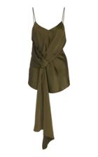 Significant Other Lucine Tie-detailed Satin Camisole