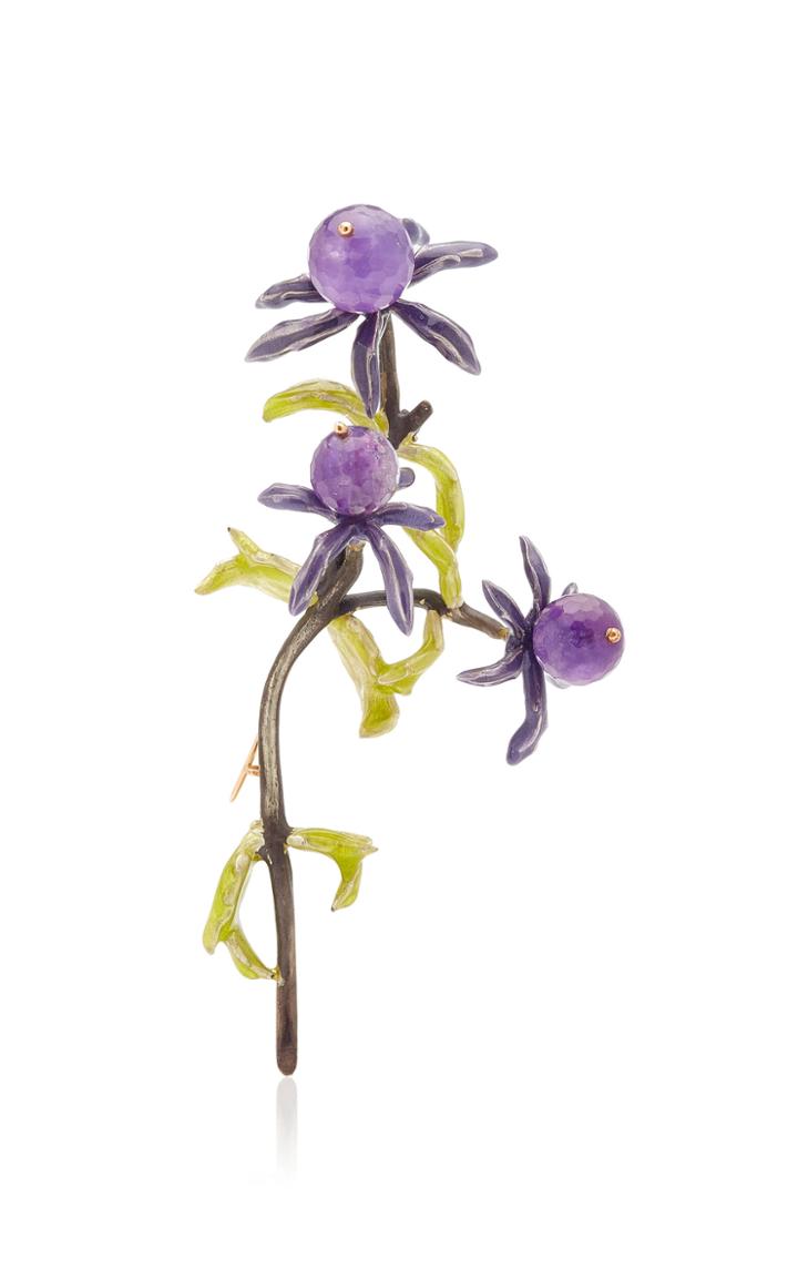 Moda Operandi Luz Camino Thistle Brooch