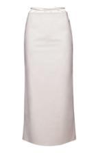 Moda Operandi Magda Butrym Tie Detail Cotton-blend Skirt