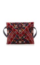 Etro Embroidered Envelope Clutch