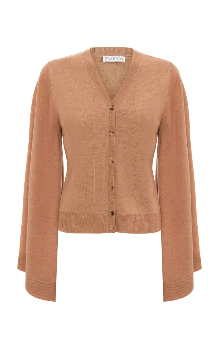 Moda Operandi Jw Anderson Wing-sleeve Wool Cardigan
