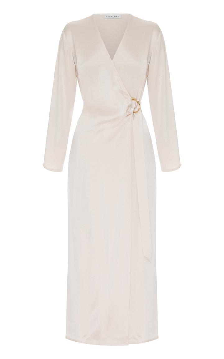 Moda Operandi Anna Quan Venice Crepe De Chine Dress