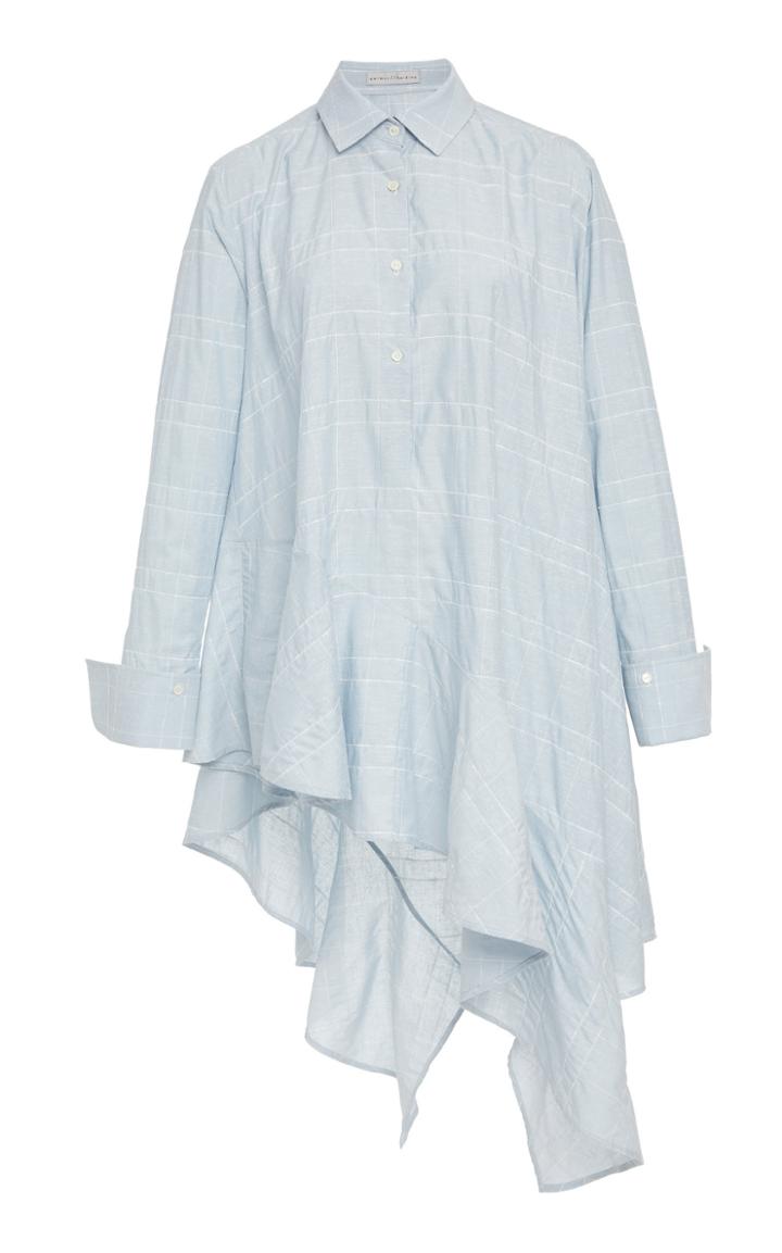 Palmer/harding Palmer//harding Spicy Asymmetric Poplin Shirt
