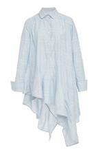 Palmer/harding Palmer//harding Spicy Asymmetric Poplin Shirt