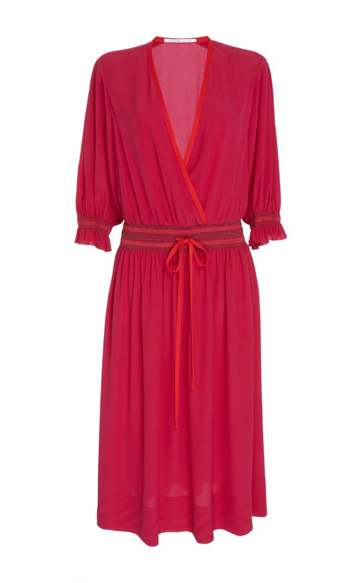 Agnona Crepe De Chine Dress