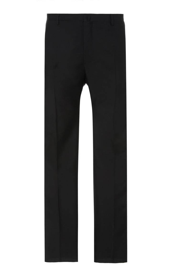 Lanvin Pinstriped Wool And Mohair-blend Pants