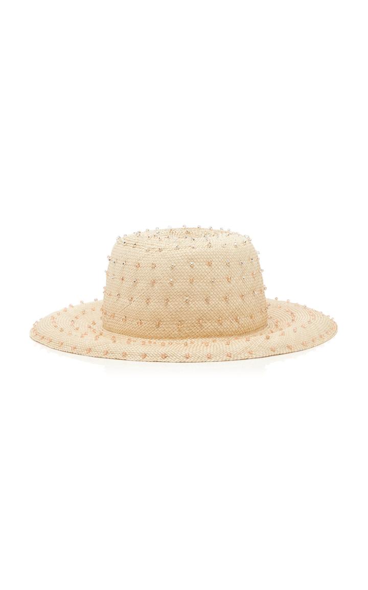 Yestadt Millinery Seed Bead-embellished Hat