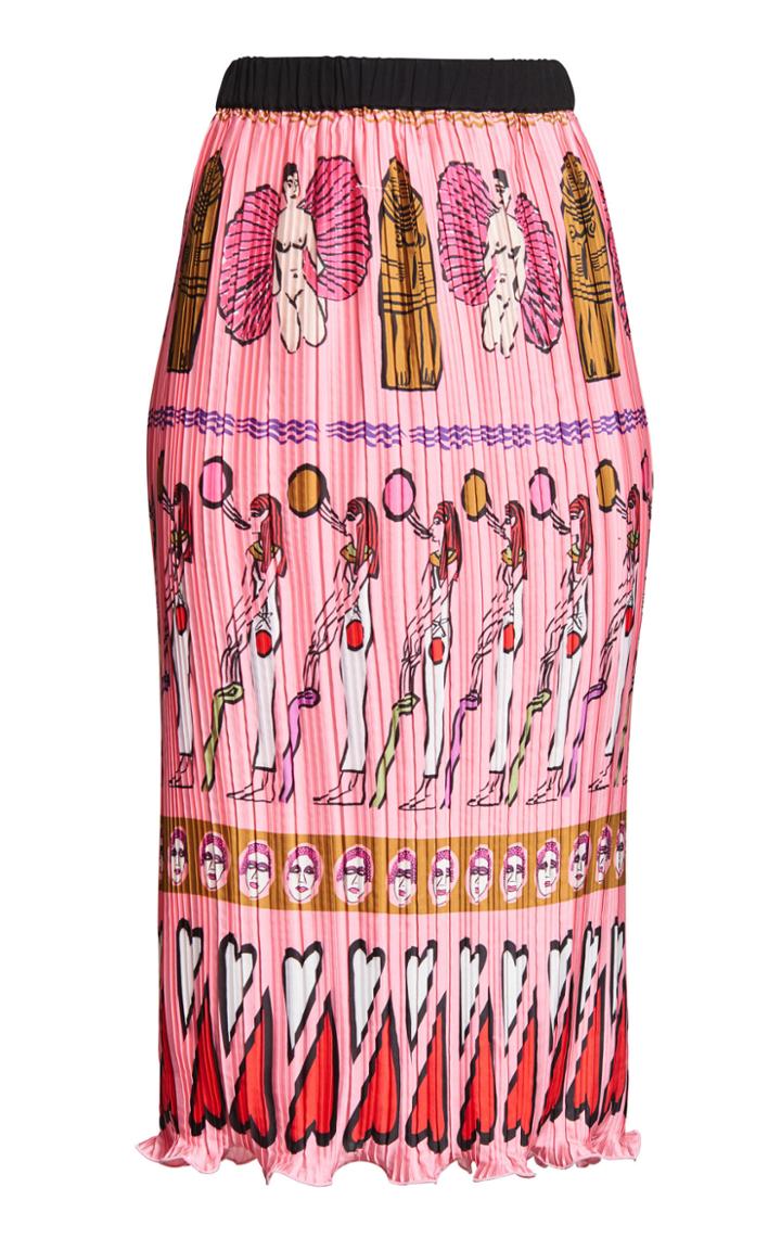 Romance Was Born Fortuny Goddess Pleat Skirt