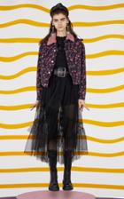 Moda Operandi Red Valentino Printed Denim Jacket