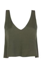 Lolitta Anne V Neck Cropped Top