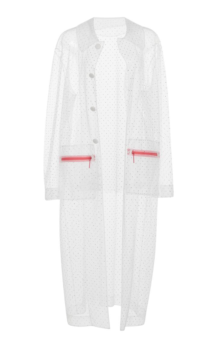Christopher Kane Net Peg Bag Swarovski Coat