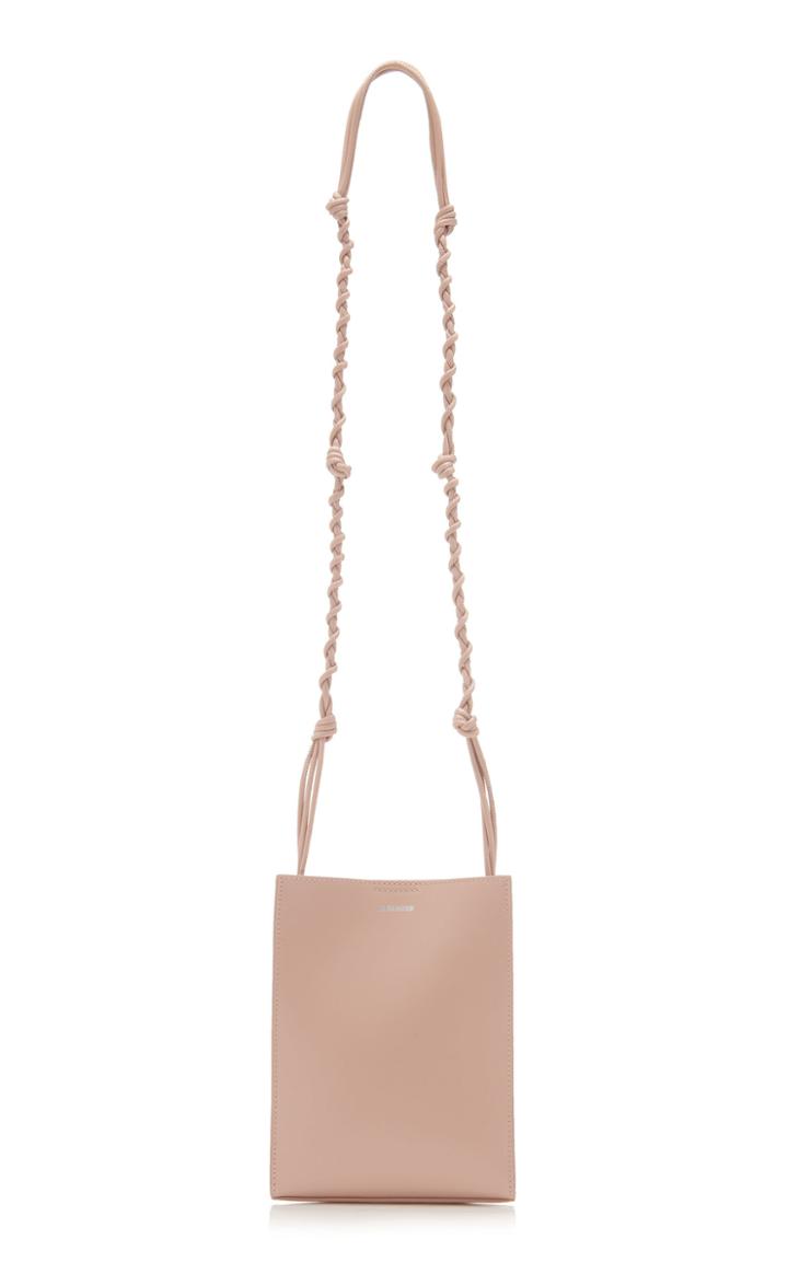 Moda Operandi Jil Sander Small Tangle Leather Crossbody Bag