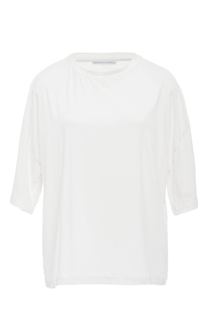 Christina Economou Dolman Sleeves Top