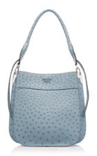 Prada Ostrich Bucket Bag