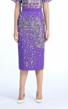Moda Operandi N21 Embellished Satin Skirt