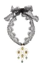 Lfrank One-of-a-kind Green Tourmaline And Diamond Clover Cluster Pendant