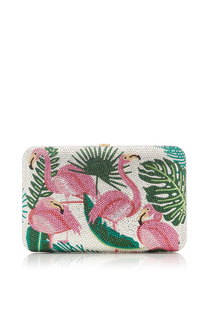 Moda Operandi Judith Leiber Couture The Flamingo Crystal Clutch
