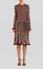 Moda Operandi Etro Pleated Jacquard-knit Knit Midi Dress