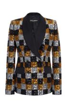 Dolce & Gabbana Double-breasted Sequin Blazer