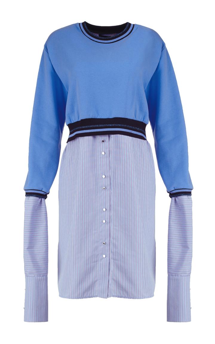 Anouki Open Back Sweatshirt Dress
