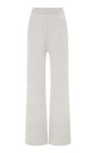 Joseph Wool And Cashmere-blend Wide-leg Pants