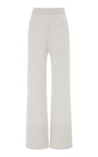 Joseph Wool And Cashmere-blend Wide-leg Pants