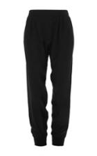 Atm Black Silk Jogging Pants