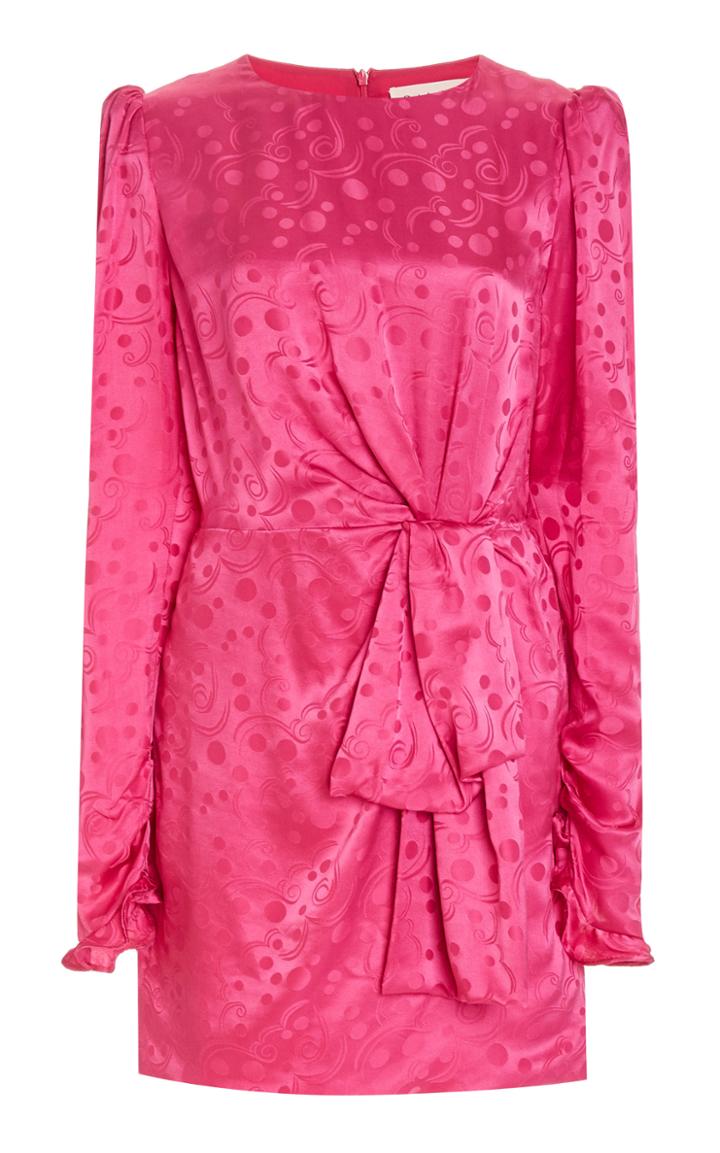 Moda Operandi Saloni Debbie Silk-satin Mini Dress